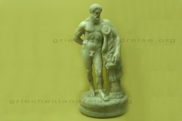 Antiker Fund, Figur im Museum in Athen.