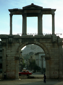Hadrianbogen in Athen