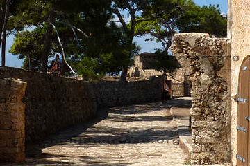 Eingang zur alten Festung in Rethymnon auf der Insel Kreta in Griechenland