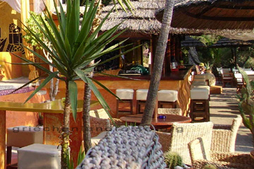 Im Restaurant auf der Insel Samos, beim Griechenland Urlaub 2011.